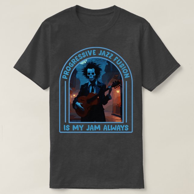 Mitt Sylt är alltid mitt progressiva Jazz-fusion T Shirt (Design framsida)
