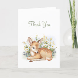 Mitt tackkort för babyduschen.