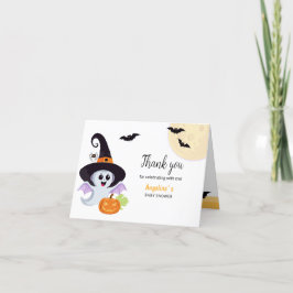 Mitt tackkort för babyskor.