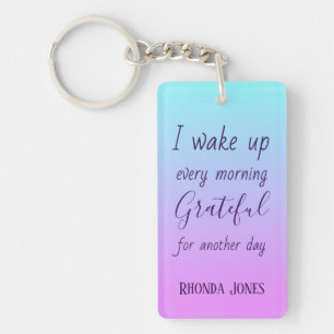 Mitt tacksamt nyckelring