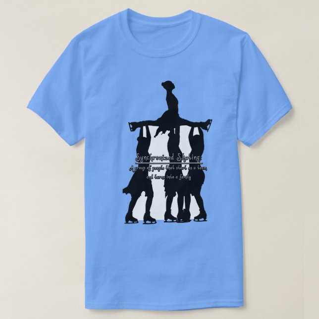 Mitt team är min familj t shirt (Design framsida)