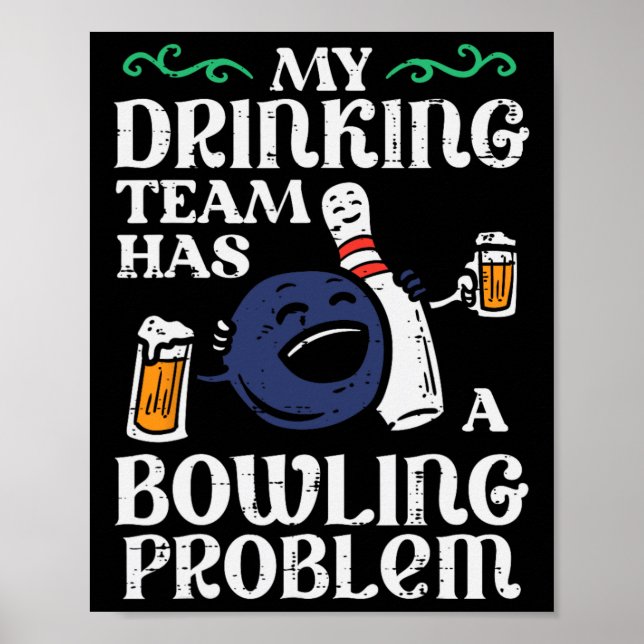 Mitt team har problem med att spela upp Bowlareare Poster (Framsidan)