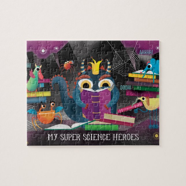 Mitt Toppen Science-pussel - Minions Pussel (Horisontell)