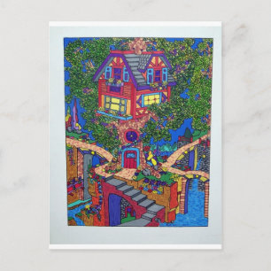 Mitt Treehouse 132 av Piliero Vykort