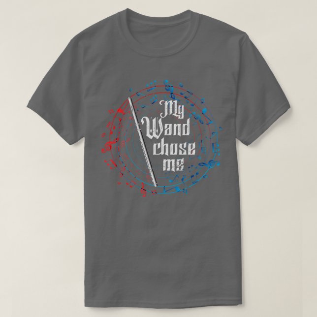 Mitt Trollspö har valt mig Flute 1 T Shirt (Design framsida)