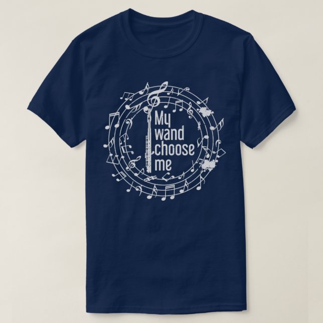 Mitt Trollspö Välj mig Flute T Shirt (Design framsida)