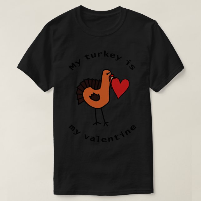 Mitt Turkiet är Min Valentine T Shirt (Design framsida)