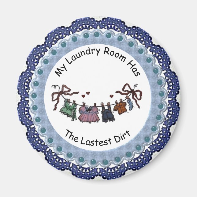 Mitt Tvätt-rum har den senaste smala magneten Magnet (Framsidan)