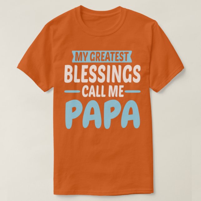 Mitt Underbarare samtal till Pappa T Shirt (Design framsida)