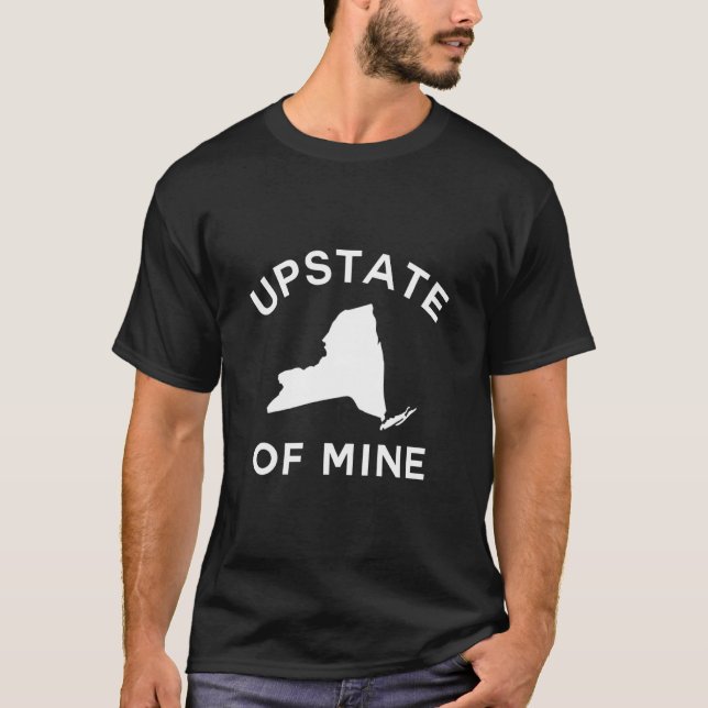Mitt Upstate New York Catskills Mountains Campi T Shirt (Framsida)