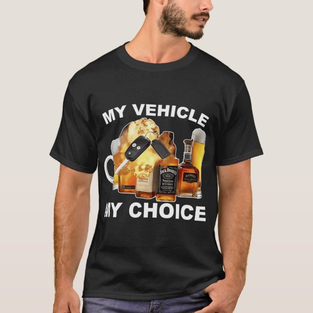 Mitt val Fordon T Shirt (Framsida)