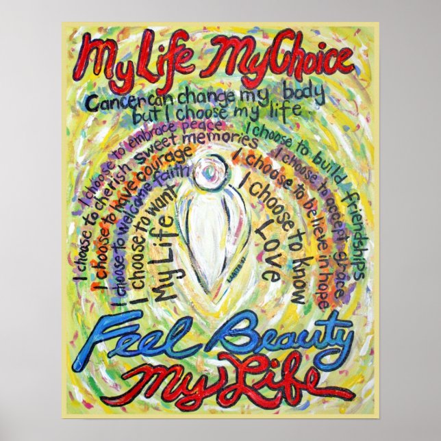 Mitt val Mitt liv Poster skriva ut (Framsidan)