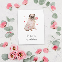 Mitt Valentines-kort för Hund