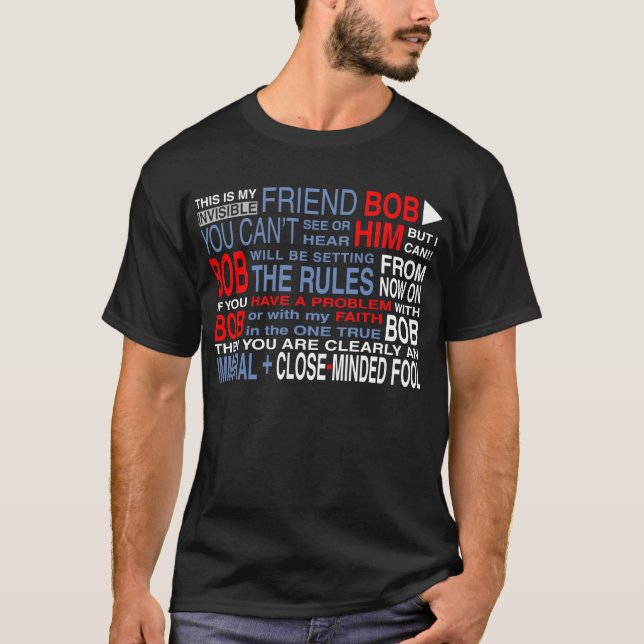 Mitt vänegennamn (mörk) tee (Framsida)
