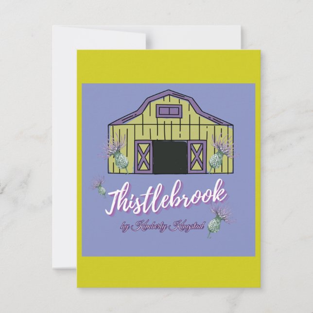 mitt varumärke inbjudningar (Framsida)