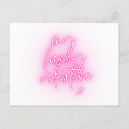 Mitt ynkliga Valentine-vykort Vykort