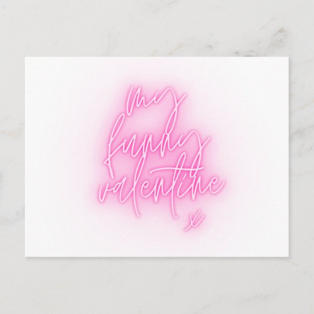 Mitt ynkliga Valentine-vykort Vykort (Framsida)