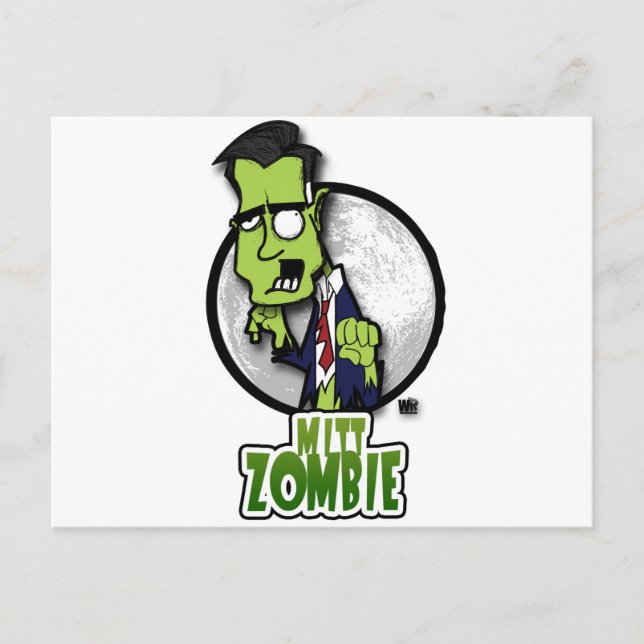 Mitt Zombie Vykort (Framsida)