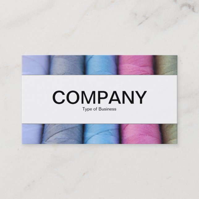 Mittband - Bomullsrullar Visitkort (Framsida)