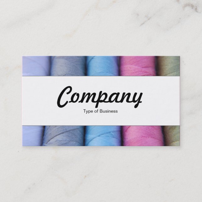 Mittband - Bomullsrullar Visitkort (Framsida)