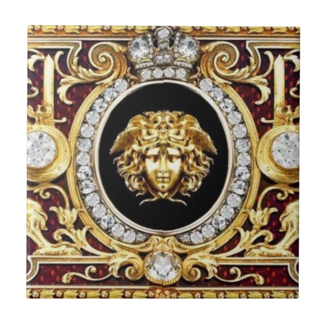 Mittel för Medusa Golden Gems Wall Tile Kakelplatta (Framsidan)