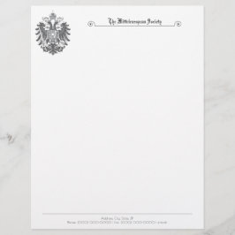 Mitteleuropean Society Letterhead Brevhuvud