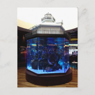 Mitten Bay fyr Fish Tank Vykort