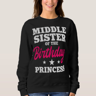 Mitten bister av födelsedag prinsessan Party-dagen T Shirt