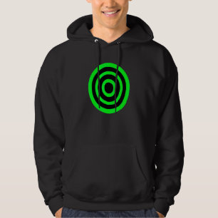 Mitten British Roundel Dart Board Bulls Eye Hoodie