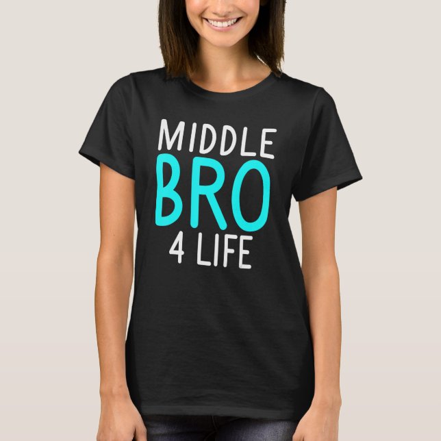 Mitten Bro 4 Life Mitten Brother T Shirt (Framsida)