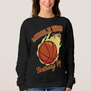 Mitten Bro of the Birthday Boy Basketball Family B T Shirt