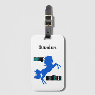 Mitten Brother Horse Rearing Bagagebricka