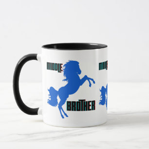 Mitten Brother Horse Rearing Mugg