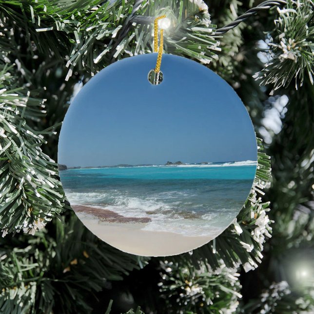 Mitten Caicos i Turks- och Caicosöarna Julgransprydnad Keramik (Skapare uppladdad)