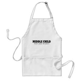 Mitten Child, Mamma gillar mig Best Apron Förkläde