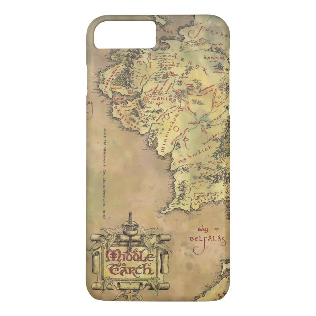 MITTEN EARTH™ Karta Case-Mate iPhone Skal (Baksida)