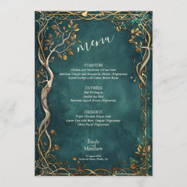 Mitten-Earth Majesty Bröllop Meny