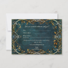 Mitten-Earth Majesty Bröllop OSA Card Tack Kort