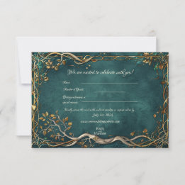 Mitten-Earth Majesty Bröllop OSA Card Tack Kort