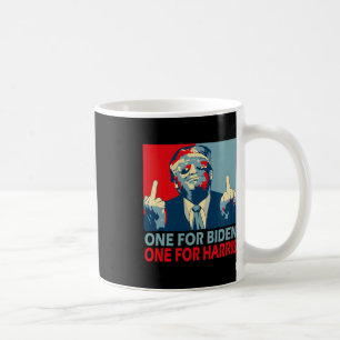 Mitten Finger Biden Harris Republican American Fla Kaffemugg