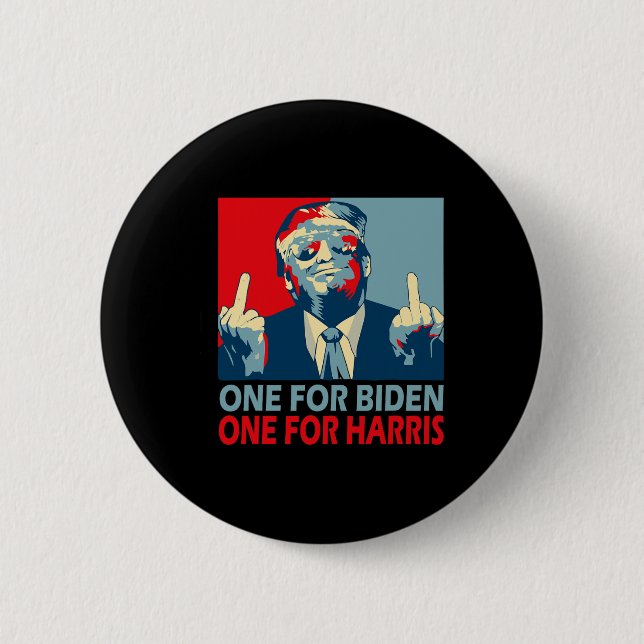 Mitten Finger Biden Harris Republican American Fla Knapp (Framsida)