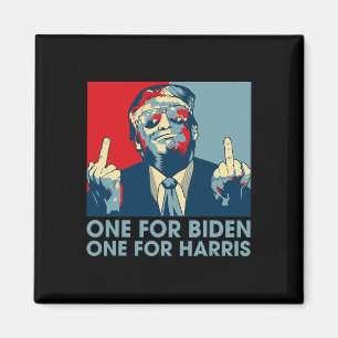 Mitten Finger Biden Harris Republican American Fla Magnet