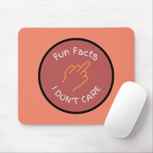 Mitten Finger Roligt Facts Jag bryr mig inte om Lu Musmatta