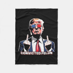 Mitten Finger röstar jag för den dömda fejden Fleecefilt