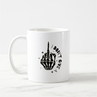 Mitten Finger Skeleton Kaffemugg