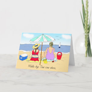 mitten Humor, Vänskap Funny Kort