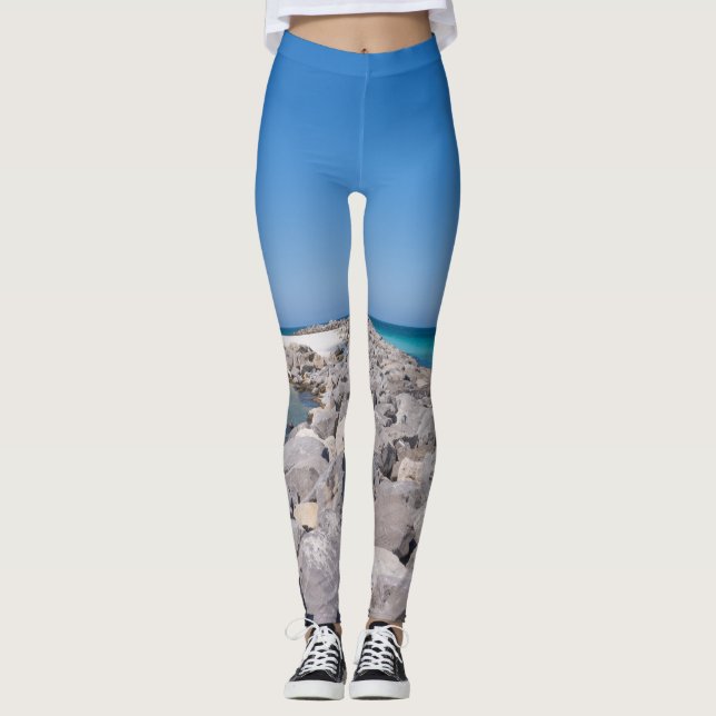 Mitten i Snäcka Island Jetty Leggings (Framsida)