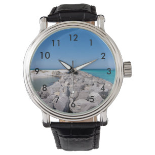 Mitten i Snäcka Island Jetty Wrist Watch Armbandsur
