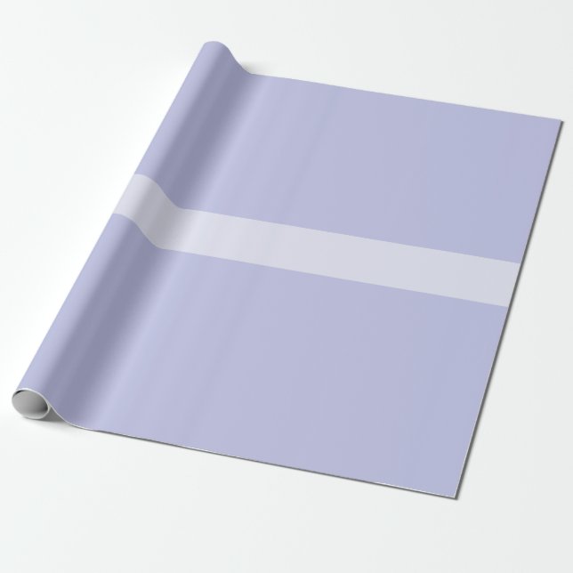 Mitten Rand Nearly Solid Minimum Lavender Lila Presentpapper (Utrullad)
