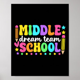Mitten School Dream Team Back to school Tekers Poster